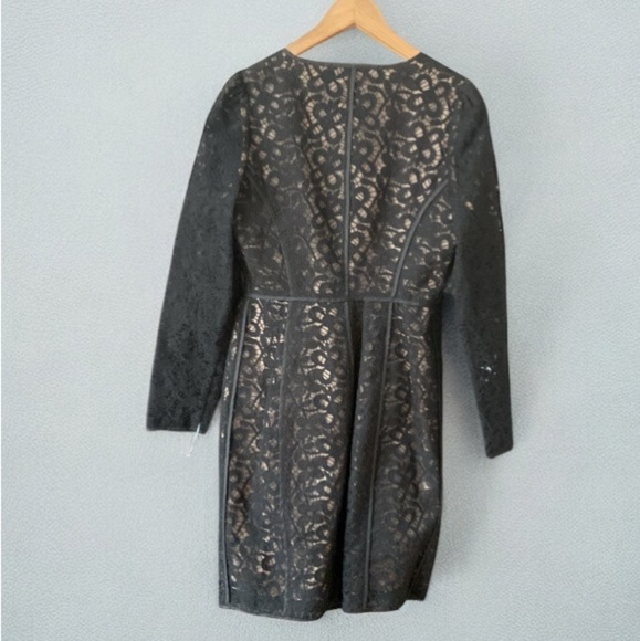 Hoss Intropia - Black Lace Jacket Dress Sophisticated & Timeless - Picture 8 of 12